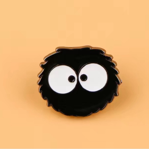 Jewelry - 3/$15 Studio Ghibli Soot Sprite Totoro Pin Brooch